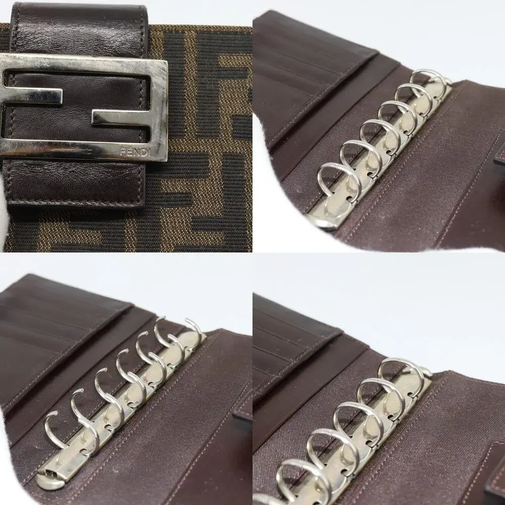 Fendi Zucca Day Planner Cover Brown